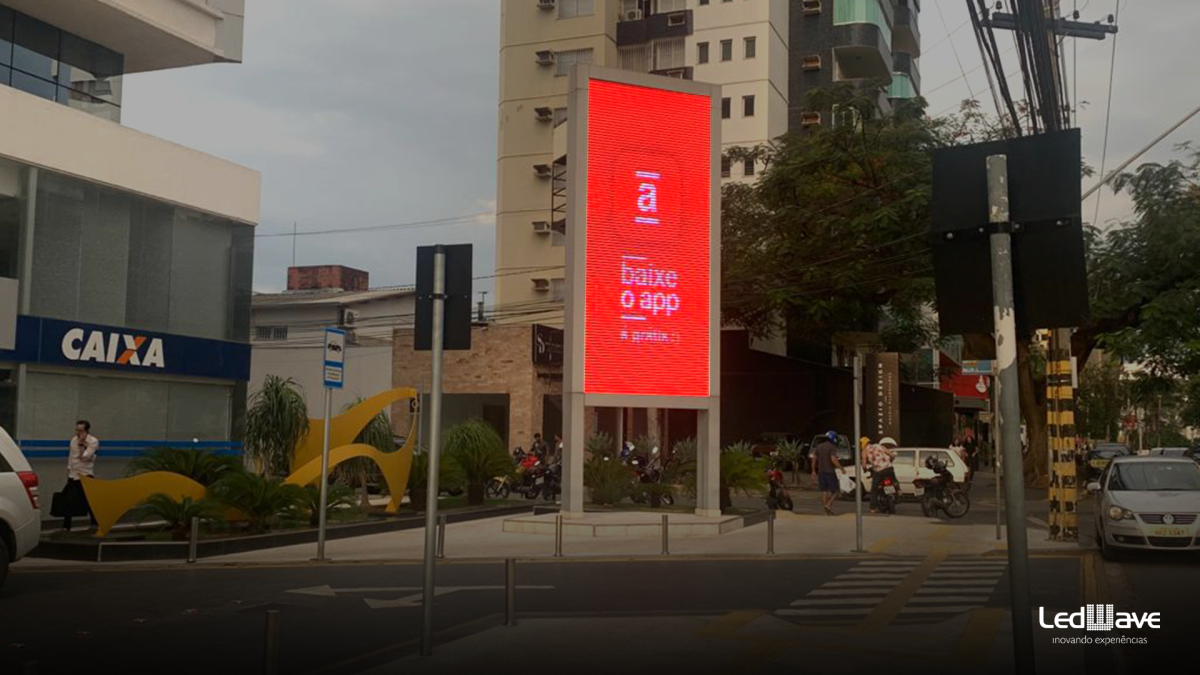 Painel eletrônico para propaganda Aluguel e Venda de Painel de LED