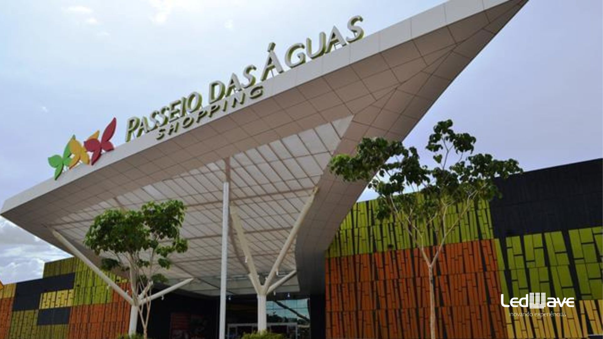 LedWave marca presença no Shopping Passeio das Águas