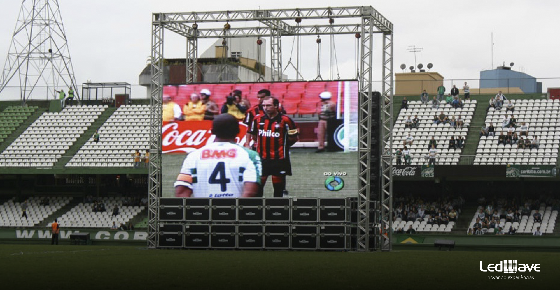 A Revolução dos Painéis de LED nos Estádios de Futebol