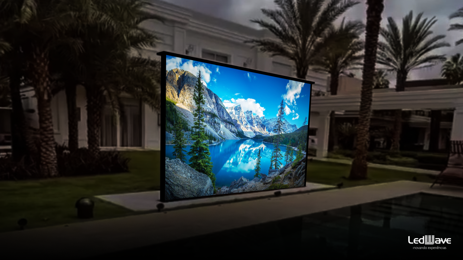 Painel de LED para Piscina LedWave