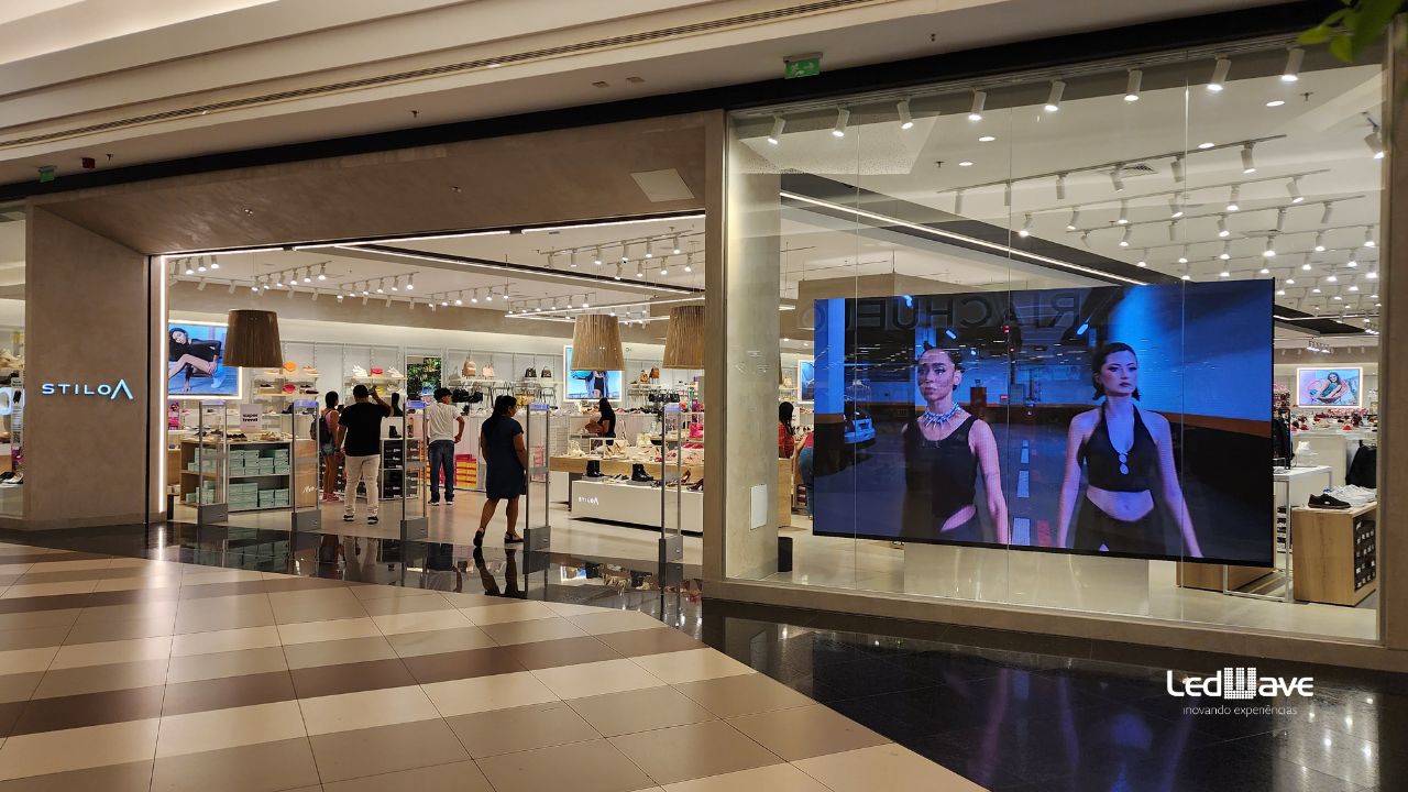 Sinalização com painel de LED - LedWave