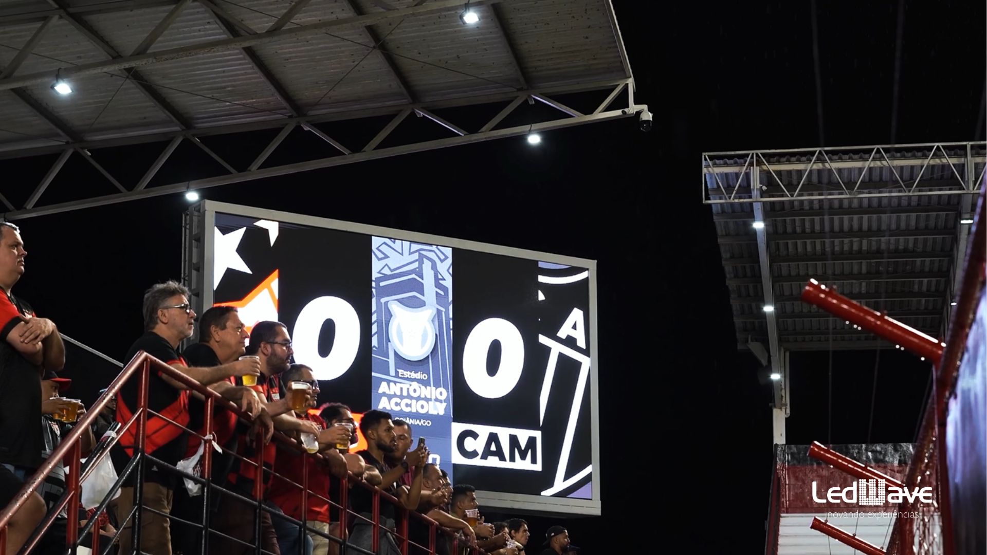 Painel de LED para clube esportivo
