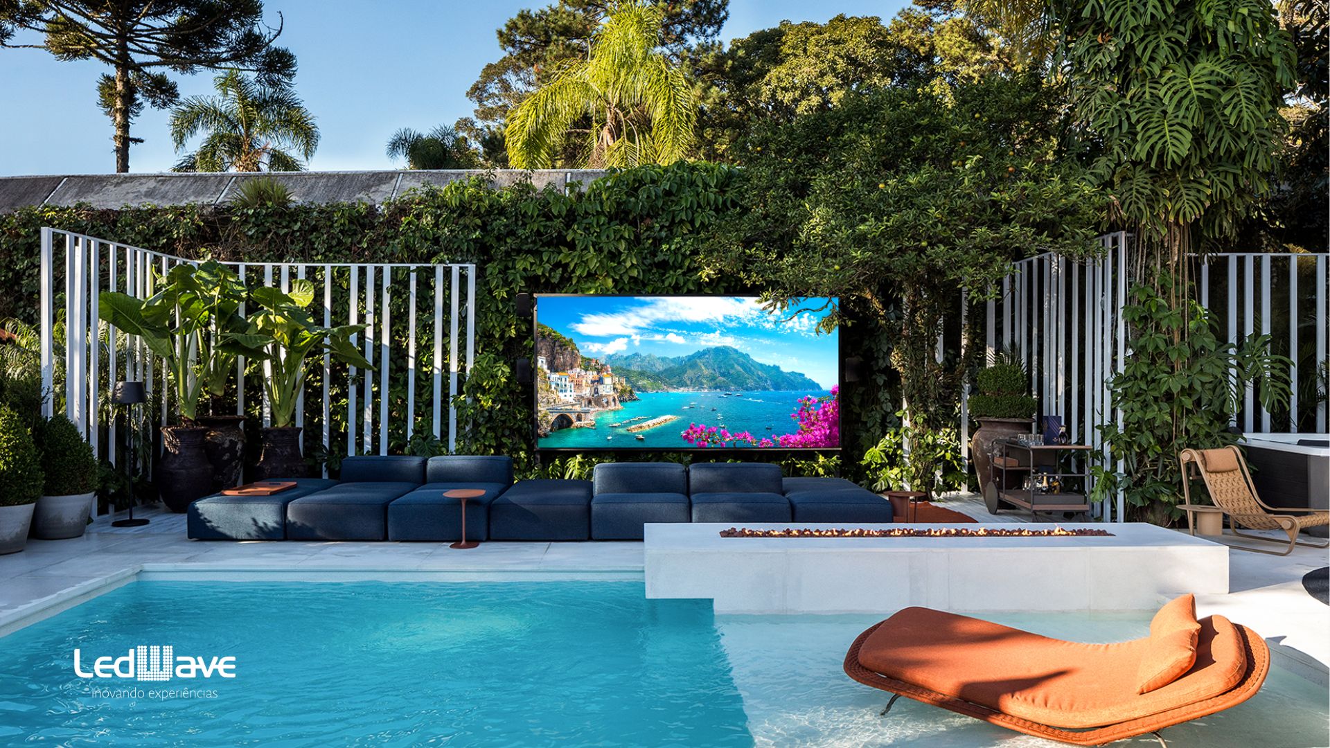 Painéis de LED para piscinas - LedWave