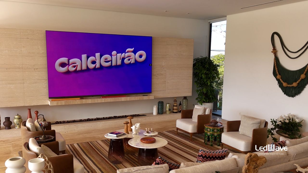 Painel de LED para cinema residencial - LedWave