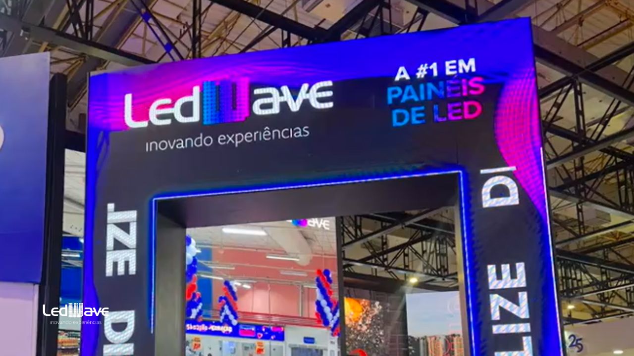 Painéis de LED no varejo