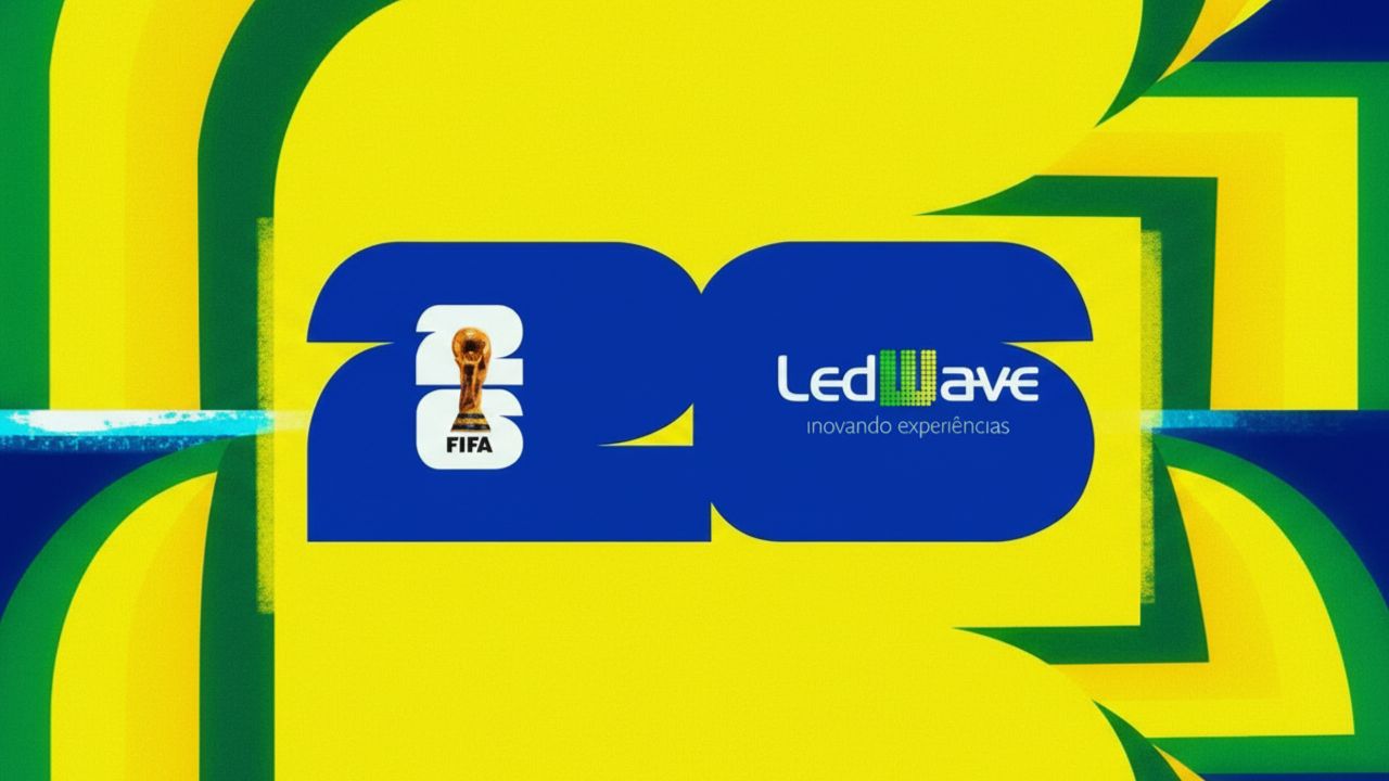 Telas de LED para bares na Copa do Mundo